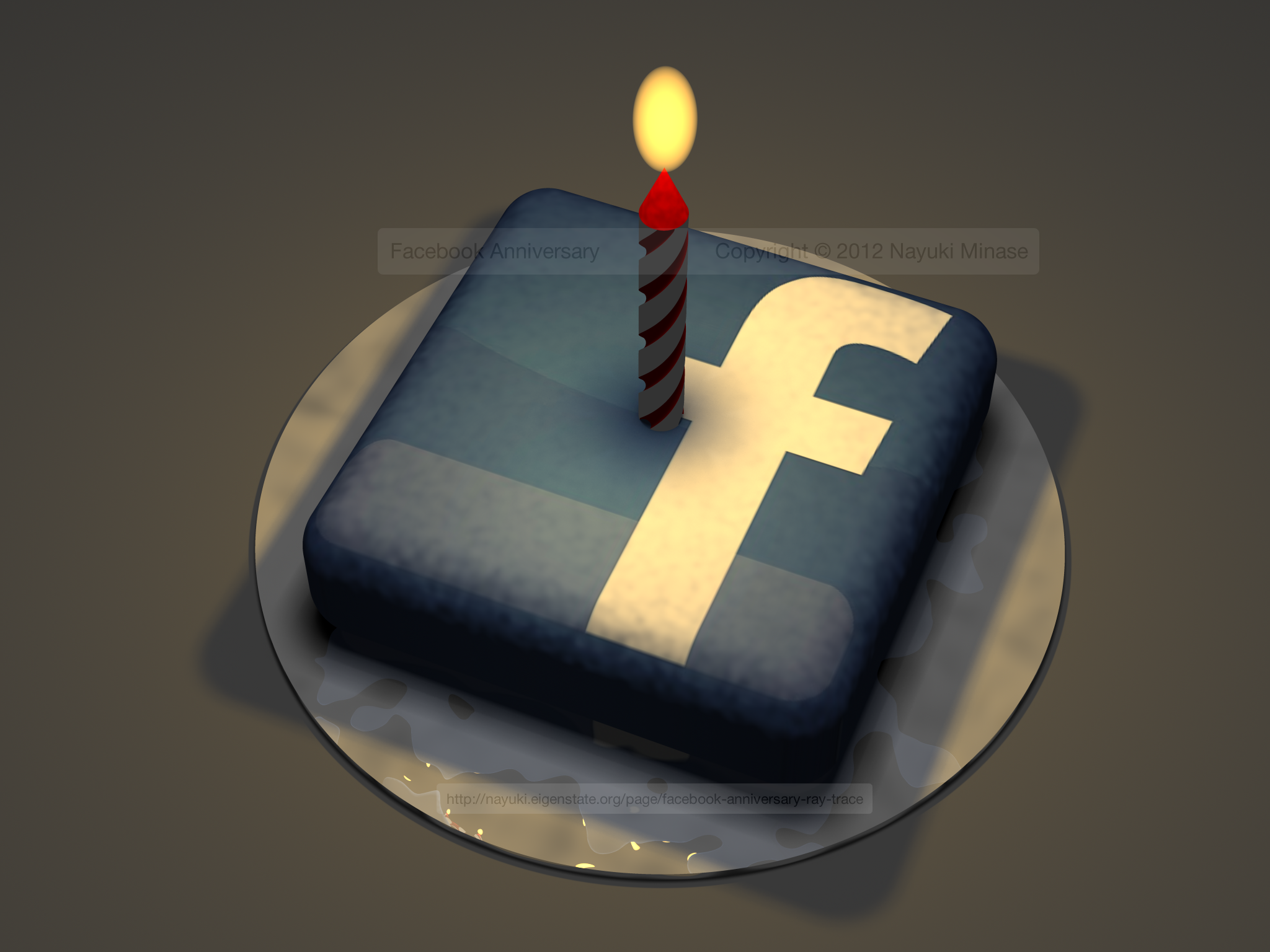 2048x1536 Facebook Anniversary Ray Trace