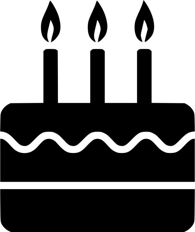 640x763 Elegant Image Of Birthday Cake Icon Birthday Cake Images