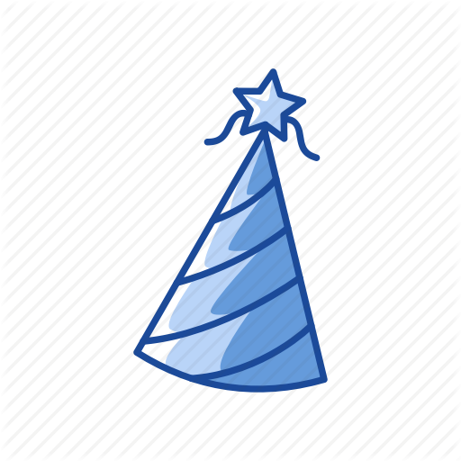 512x512 Birthday Hat, Celebration, Hat, Party Hat Icon