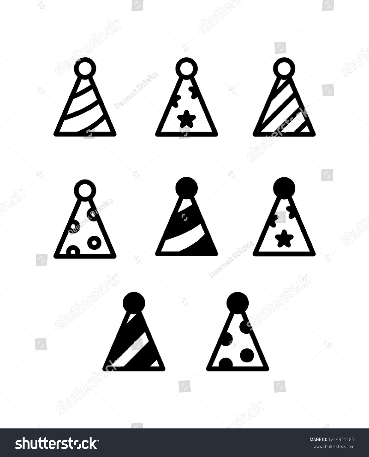 1293x1600 Party Hat Icon Design Party Hat, Fun, Celebration, Birthday