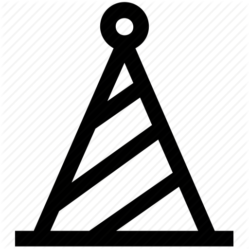 512x512 Birthday, Cap, Cone Hat, Decoration, Hat, Party Hat Icon