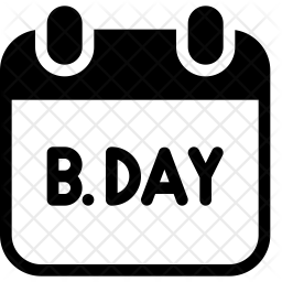 256x256 Birthday Icon Of Glyph Style