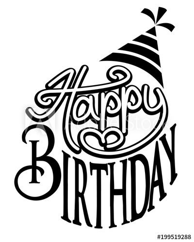 400x500 Happy Birthday Icon Design