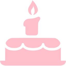 256x256 Pink Birthday Cake Icon