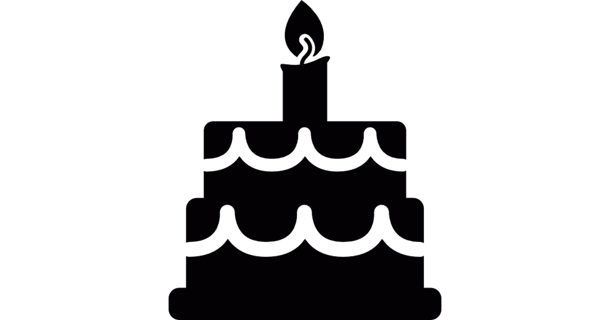 1200x630 Birthday Cake Free Vector Icons Designed