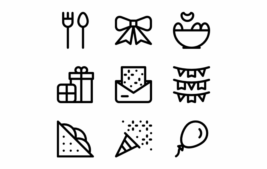 920x585 Birthday Icons
