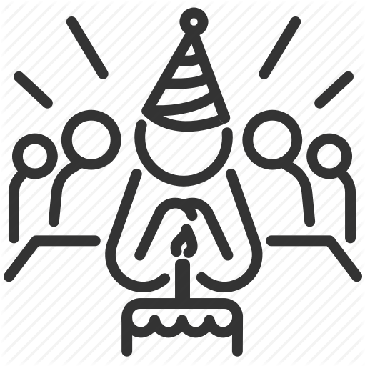 511x512 Birthday, Cake, Celebration, Congratulation, Happy, Host, Party Icon