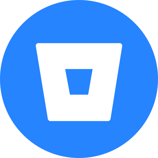 512x512 Bitbucket, Circle, Round Icon Icon