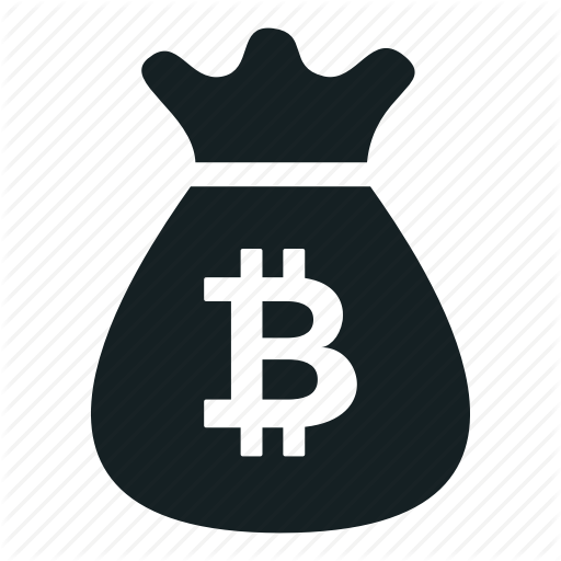 512x512 Bitcoin, Cash, Digital Money, Money Bag, Virtual Currency, Virtual