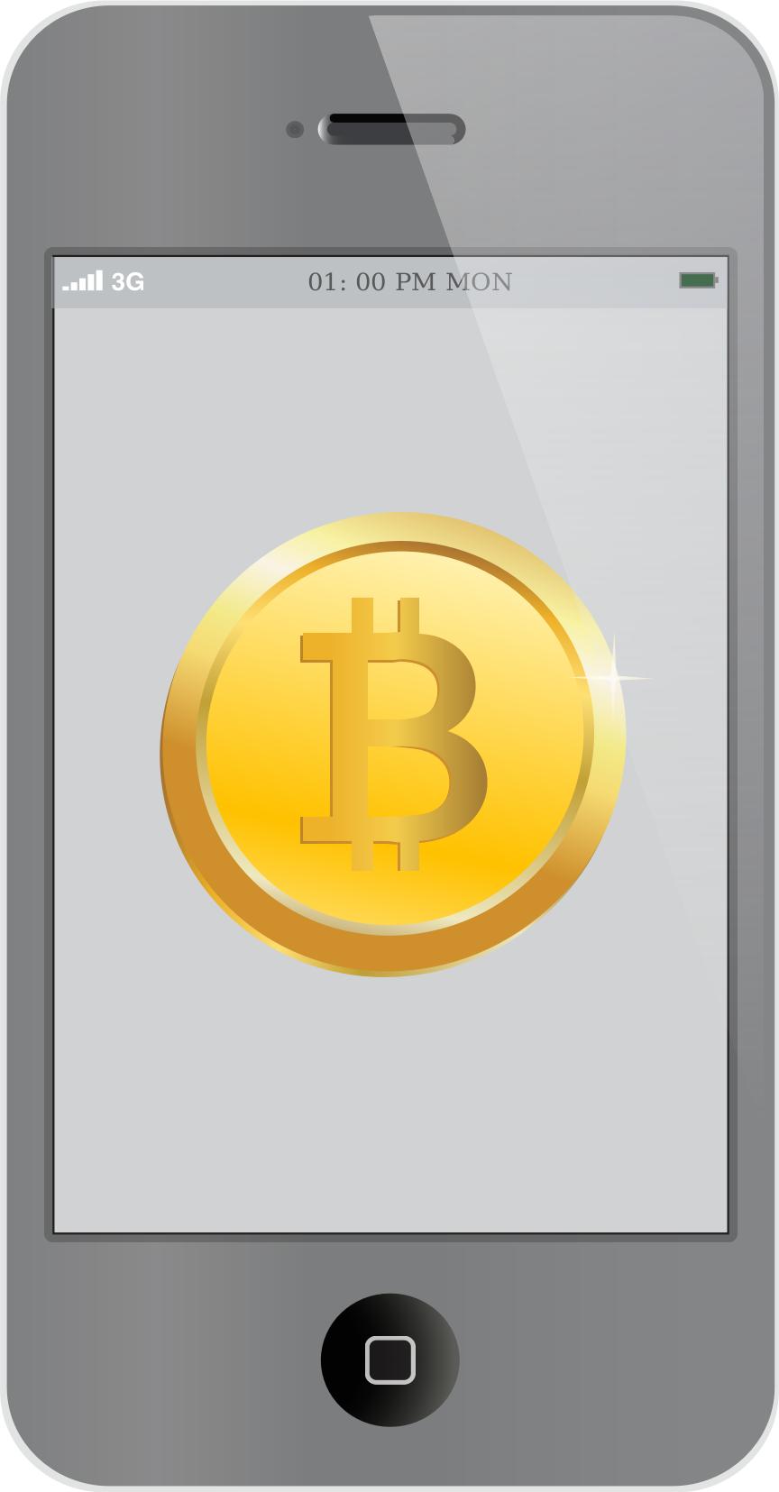 864x1655 Bitcoin Inside Iphone Icons Png