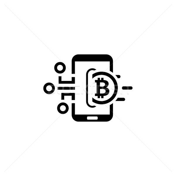 600x600 Bitcoin Wallet Icon Vector Illustration Vadym Nechyporenko