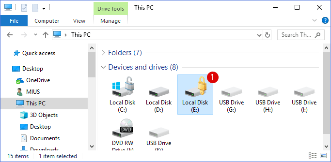 683x335 How To Unlock The Encrypted Drive With Bitlocker Drive