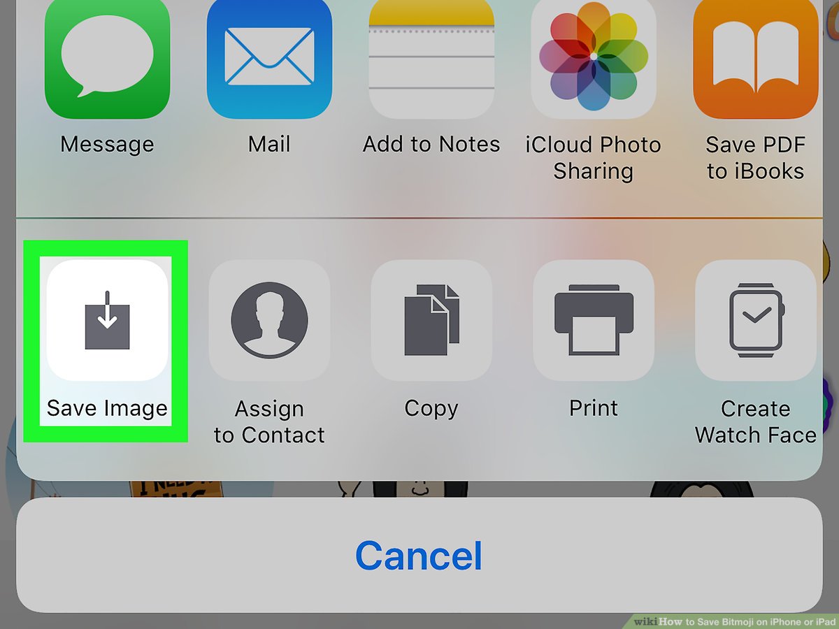 1200x900 How To Save Bitmoji On Iphone Or Ipad Steps