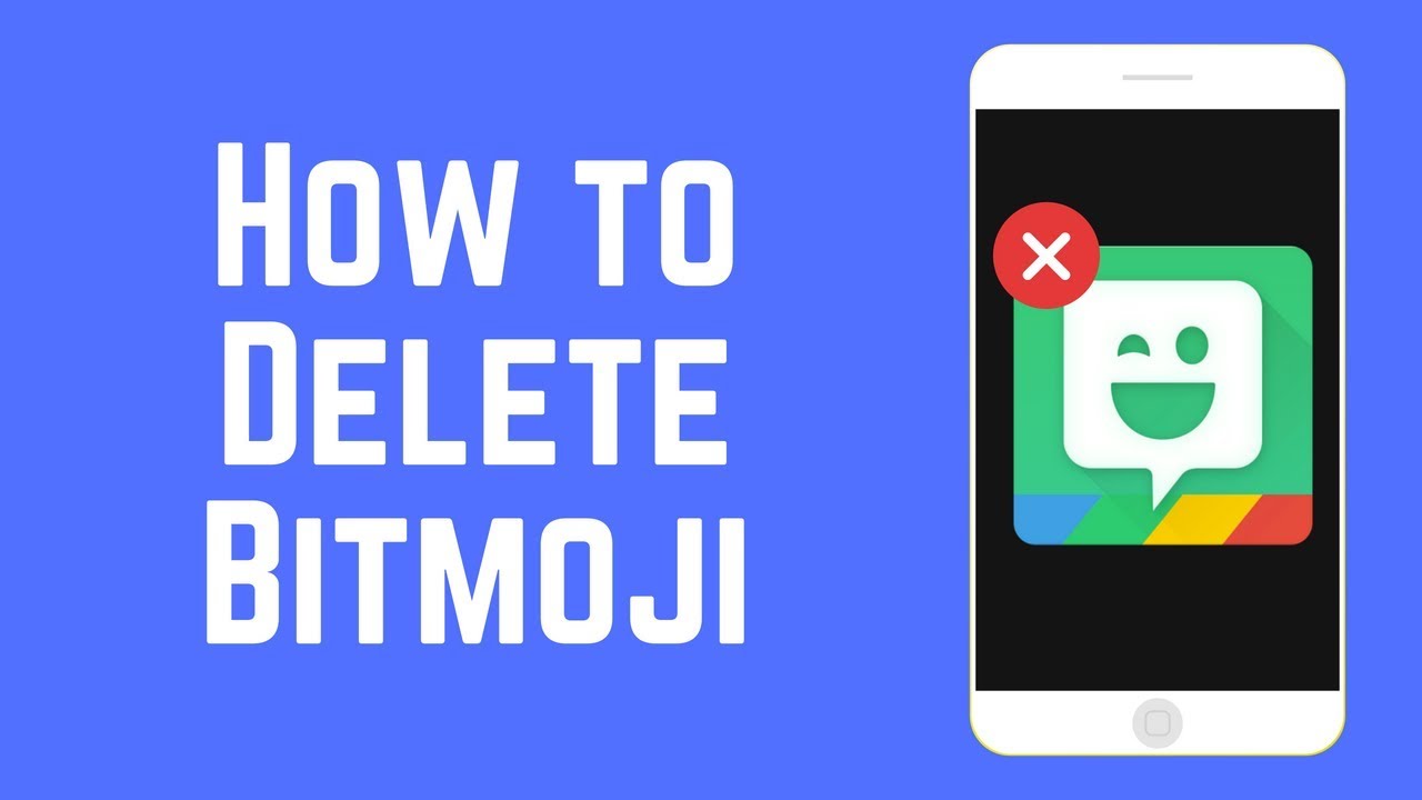 1280x720 How To Delete Bitmoji Remove Bitmoji From Snapchat