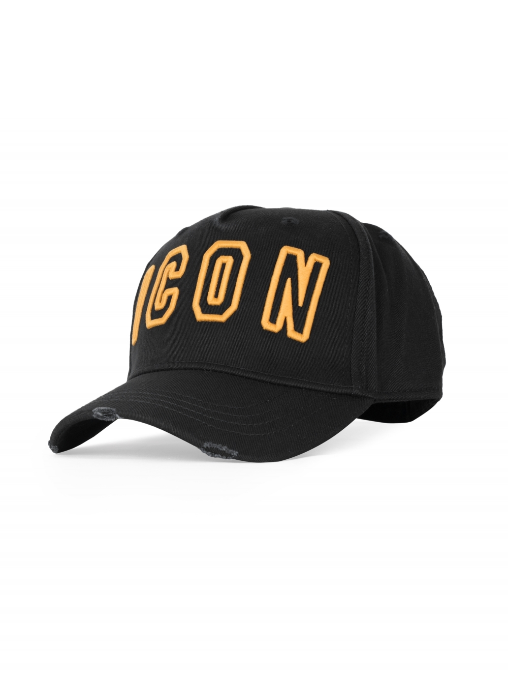 1000x1335 Black Gold Icon Embroidered Cap Designerwear