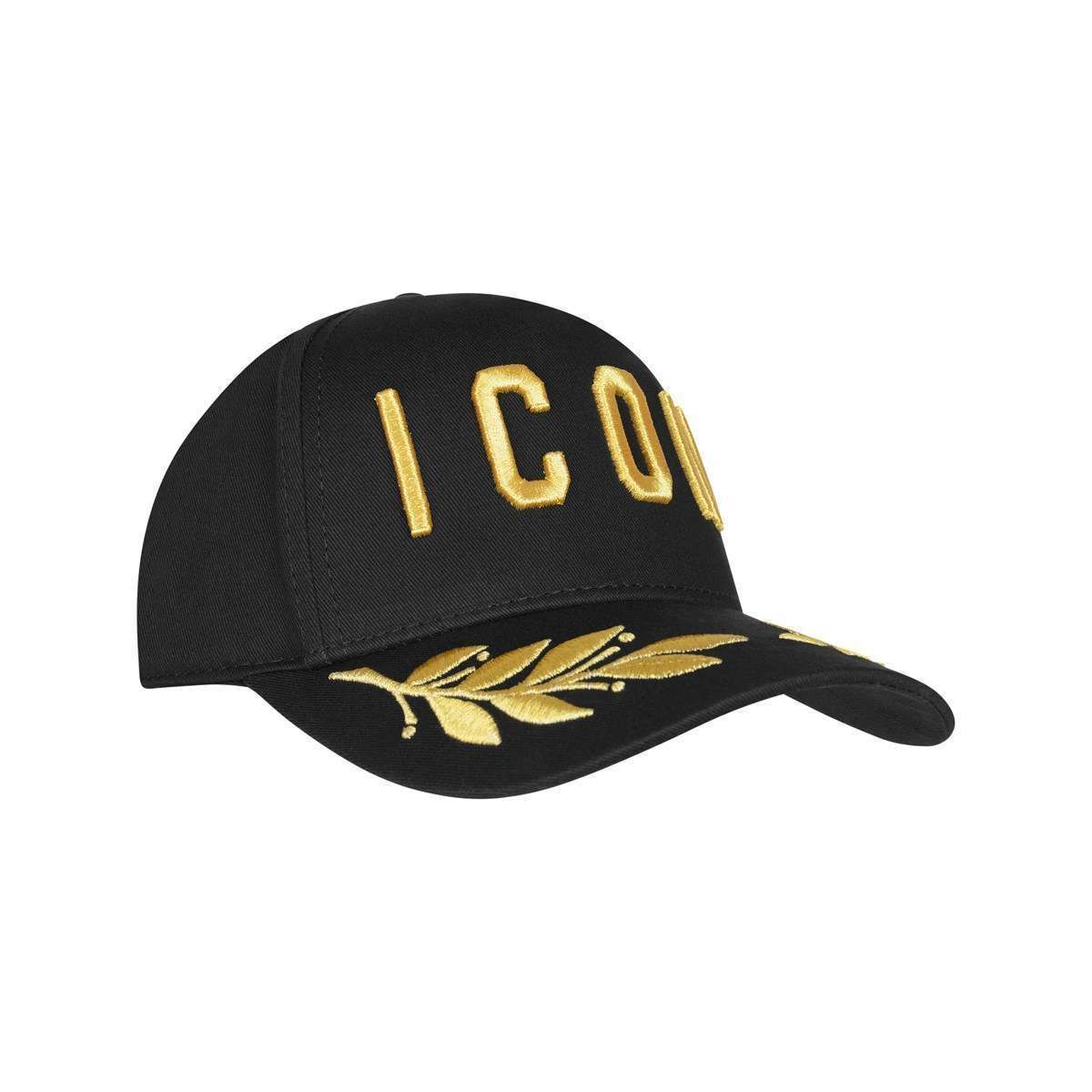 1200x1200 Black Gold Icon Cap