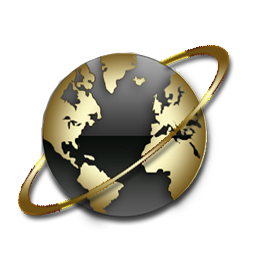 256x256 Internetexplorer Gold Icon Download Black And Gold Icons