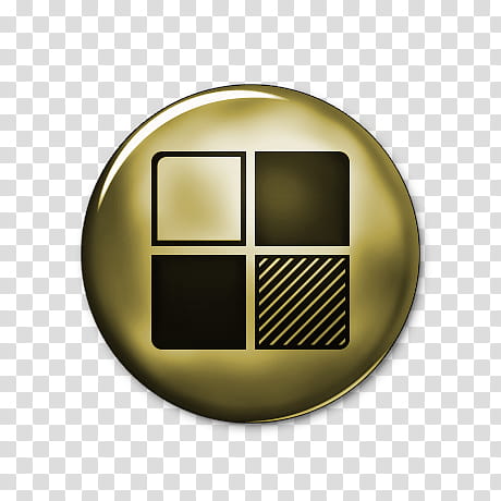 460x460 Network Gold Icons, Delicious Round Brown And Black Icon