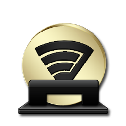 256x256 Spotify Black And Gold Icon Download Black And Gold Icons