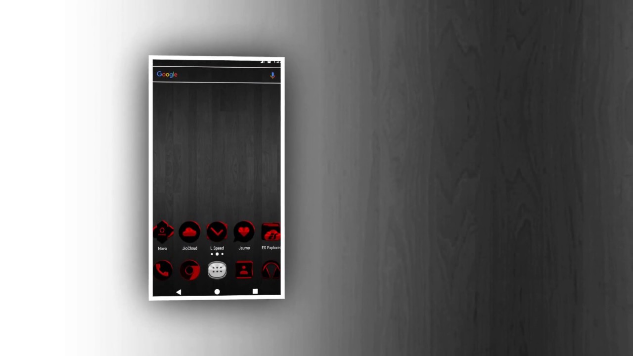 1280x720 Black And Red Icon Pack Free For Mobile And Tablet Devices