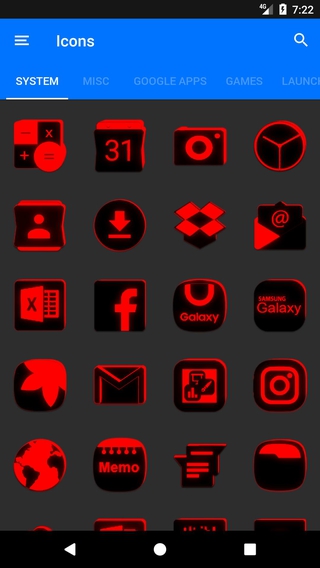 Black And Red Icon Pack at Vectorified.com | Collection of Black And