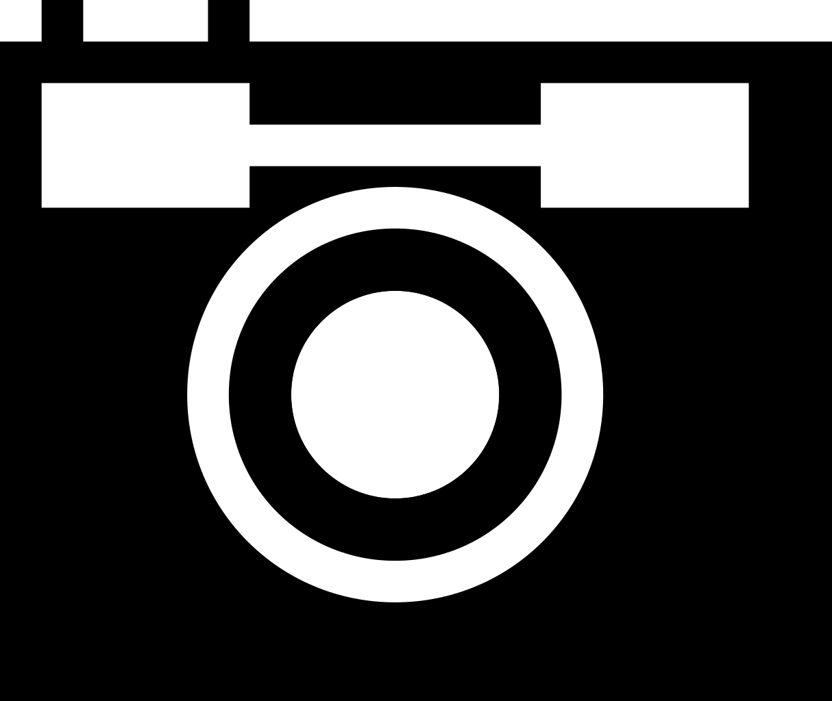 1214x1024 Fileblack And White Camera Icon