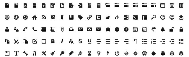 640x195 Black And White Icon Sytems Images