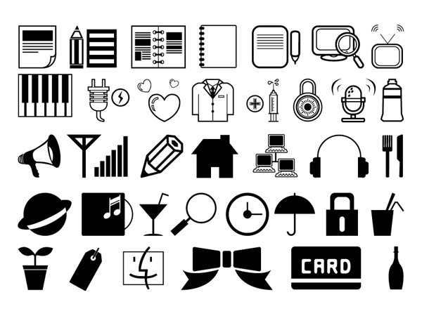 600x450 Simple Black And White Icons Over Millions Vectors, Stock