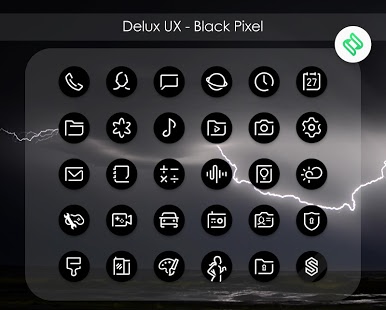 Delux Black Pixel Icon Pack 386x310 Delux Black Pixel Icon Pack