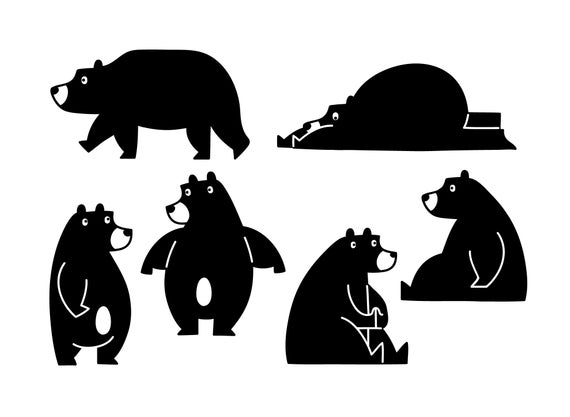 Black Bear Icon at Vectorified.com | Collection of Black Bear Icon free ...