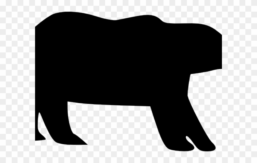 880x560 Black Bear Clipart Icon