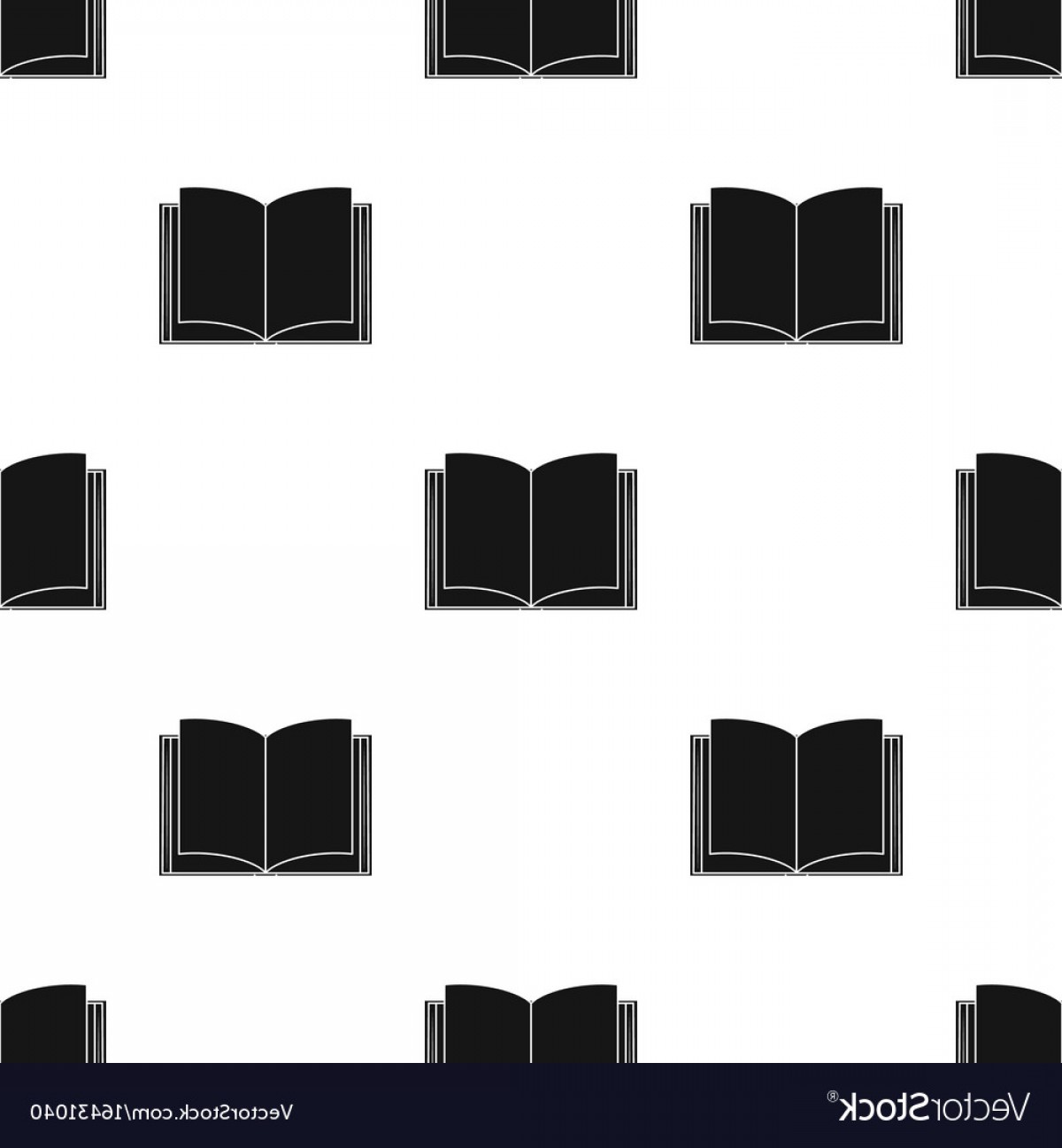 1200x1296 Opened Book Icon In Black Style Isolated On White Vector Soidergi