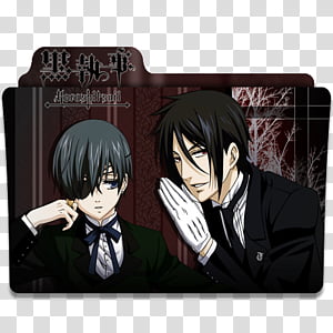 300x300 Anime Icon Kuroshitsuji V, Black Butler Transparent Background
