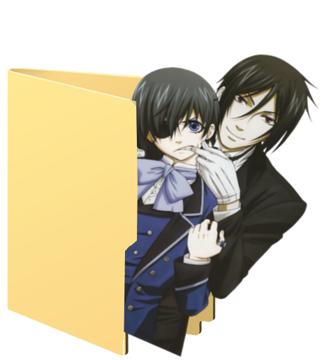 461x515 Black Butler Folder Icon
