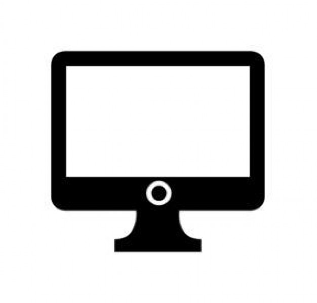 Black Computer Icon