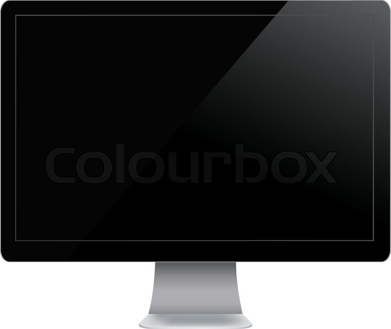 Computer Icon, Isolated On White Stock Vector Colourbox 800x673 Computer Icon, Isolated On White Stock Vector Colourbox
