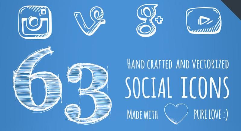799x434 The Best Free Social Media Icon Sets Learn