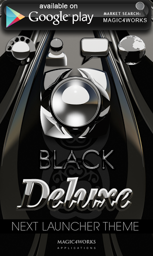307x512 Icon Pack Black Deluxe Latest Version Apk