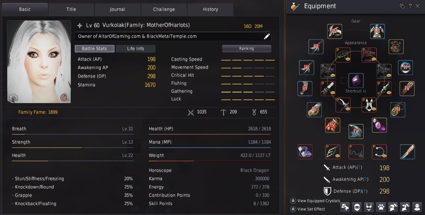 1400x711 Gear Progresssion Black Desert Online Review Worth It Altar