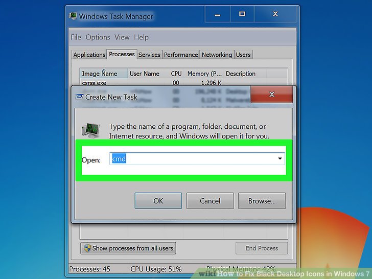 728x546 How To Fix Black Desktop Icons In Windows Steps