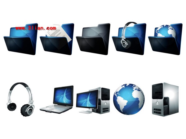 600x450 Black Blue Computer Desktop Icons Icons Free Icon Free Download