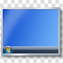 256x256 Windows Show Desktop Icon, Desktop, Vista, Gray And Black