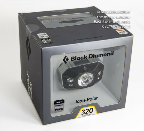 480x435 Terjual Headlamp Black Diamond Icon Polar Lumens Latest