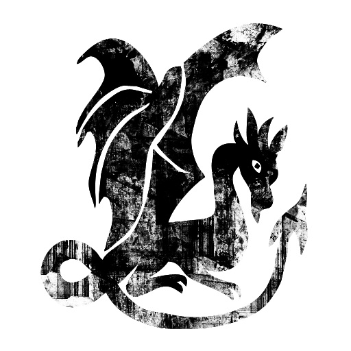 512x512 Black Dragon Icon