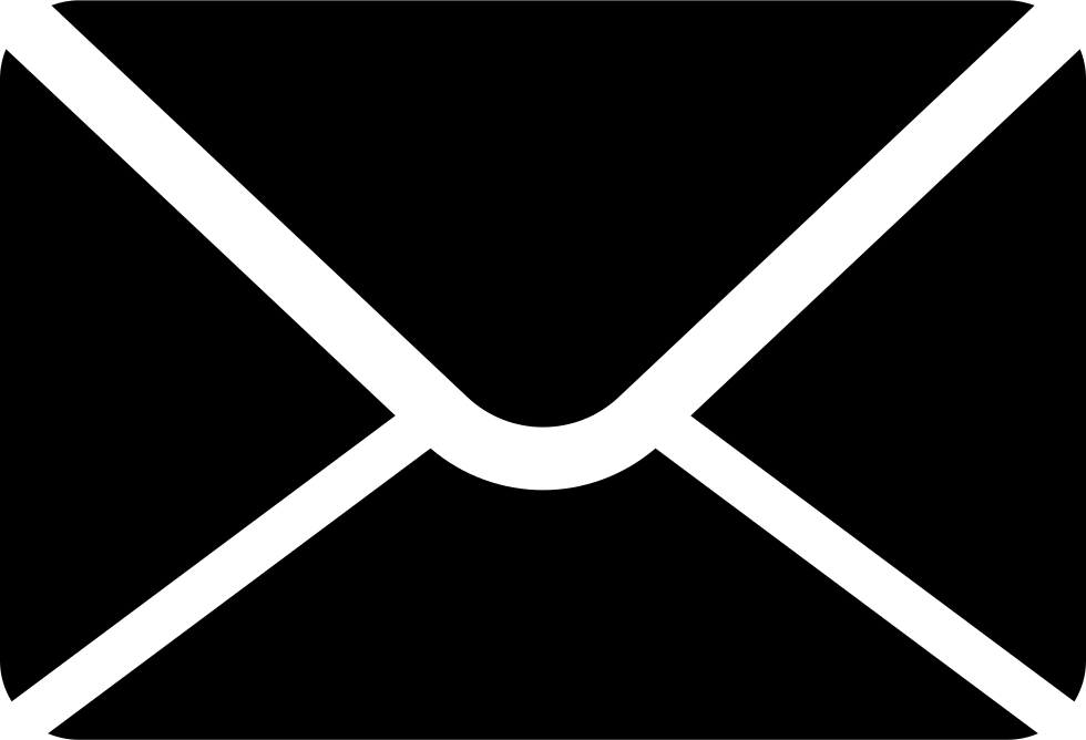 980x668 New Email Interface Symbol Of Black Closed Envelope Png Icon