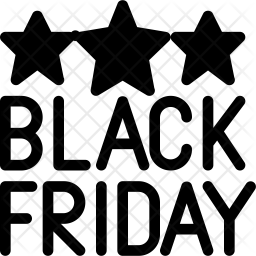 256x256 Black Friday Icon Of Glyph Style