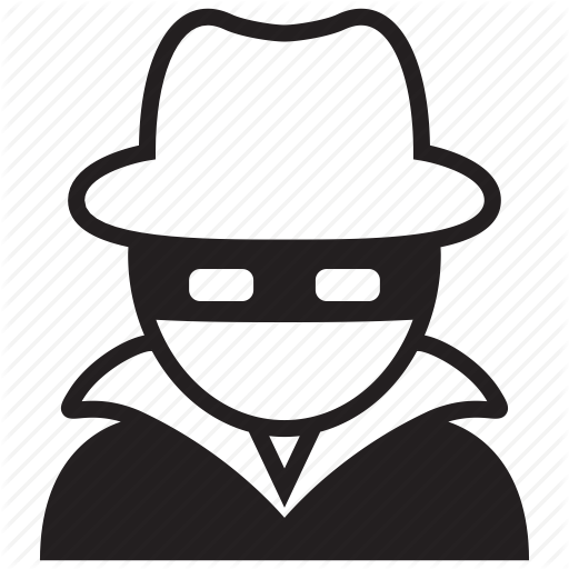 512x512 Black Hat, Crime, Cyber, Hacker, Thef, Thief Icon