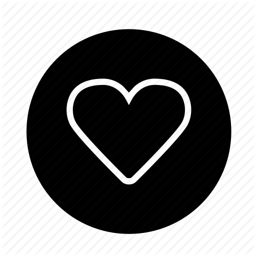 512x512 Bookmark, Button, Fav, Favorite, Heart, Like, Love, Round, Web Icon