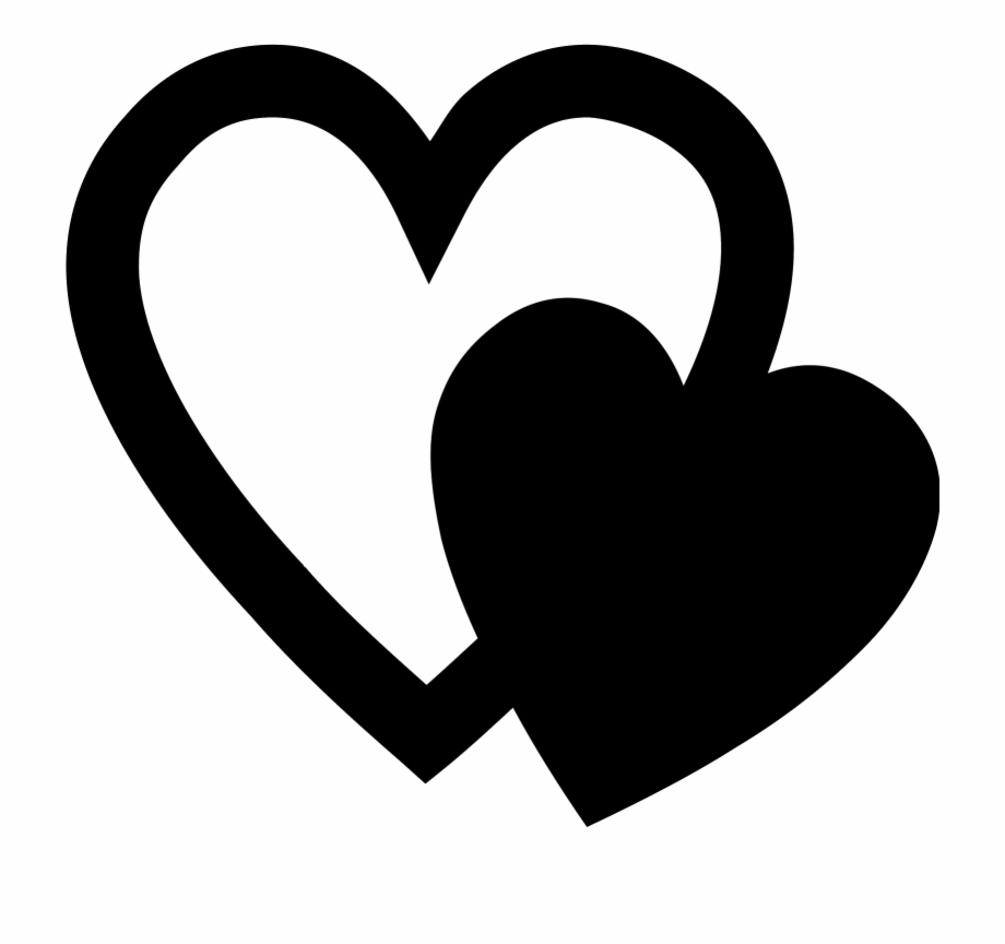 Black Heart Icon at Vectorified.com | Collection of Black Heart Icon ...