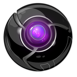 256x256 Google Black Icon